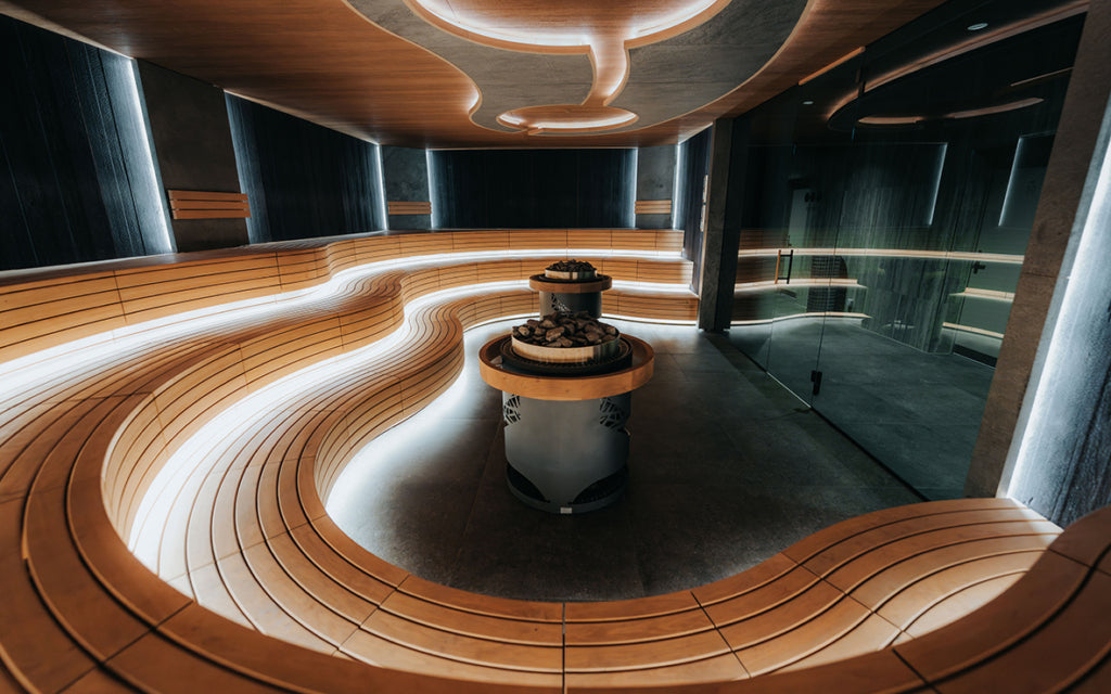 Les Bains de Lavey: Four extraordinary saunas crafted by Auroom