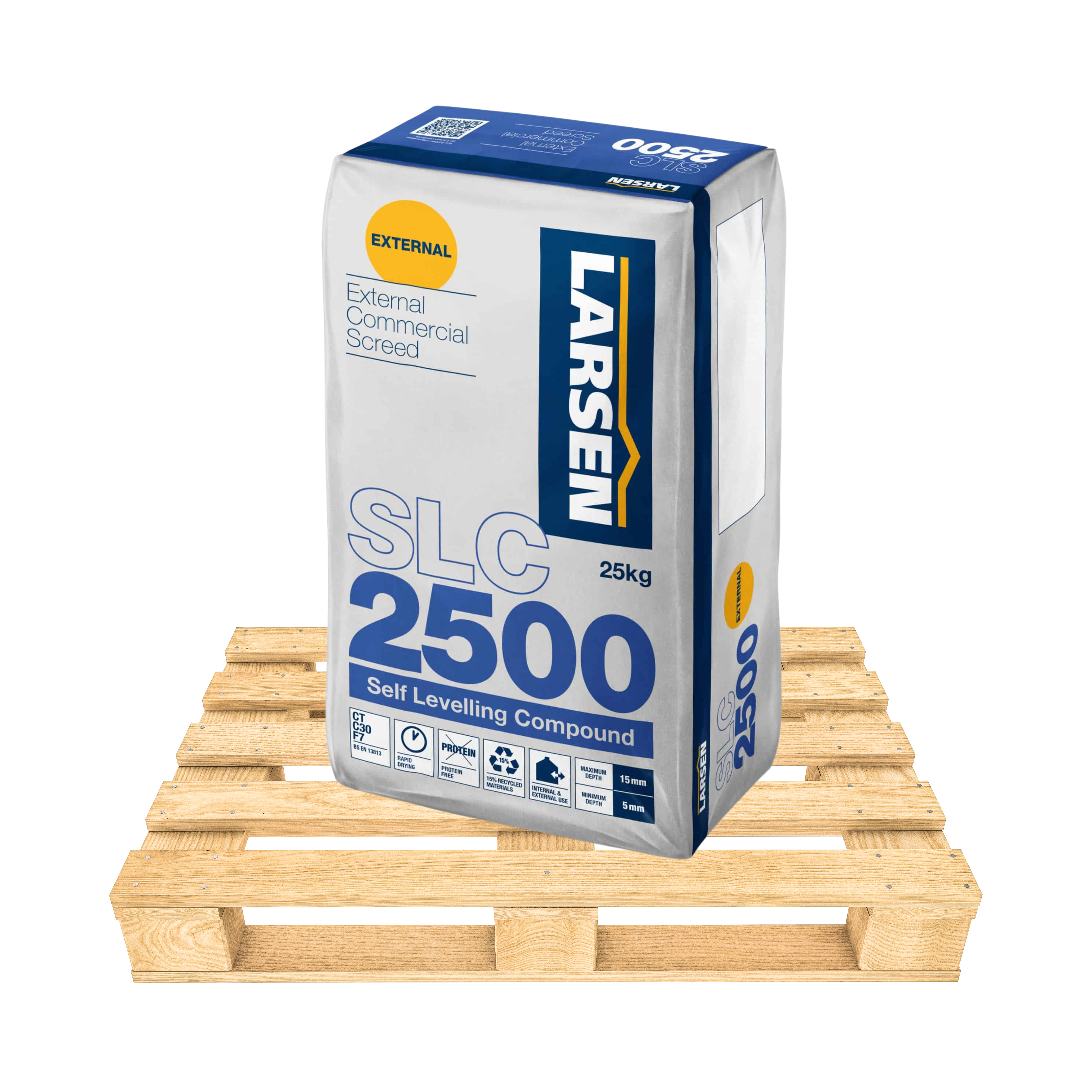 Larsen Self Levelling Compound SLC 2500 25kg - Exterior