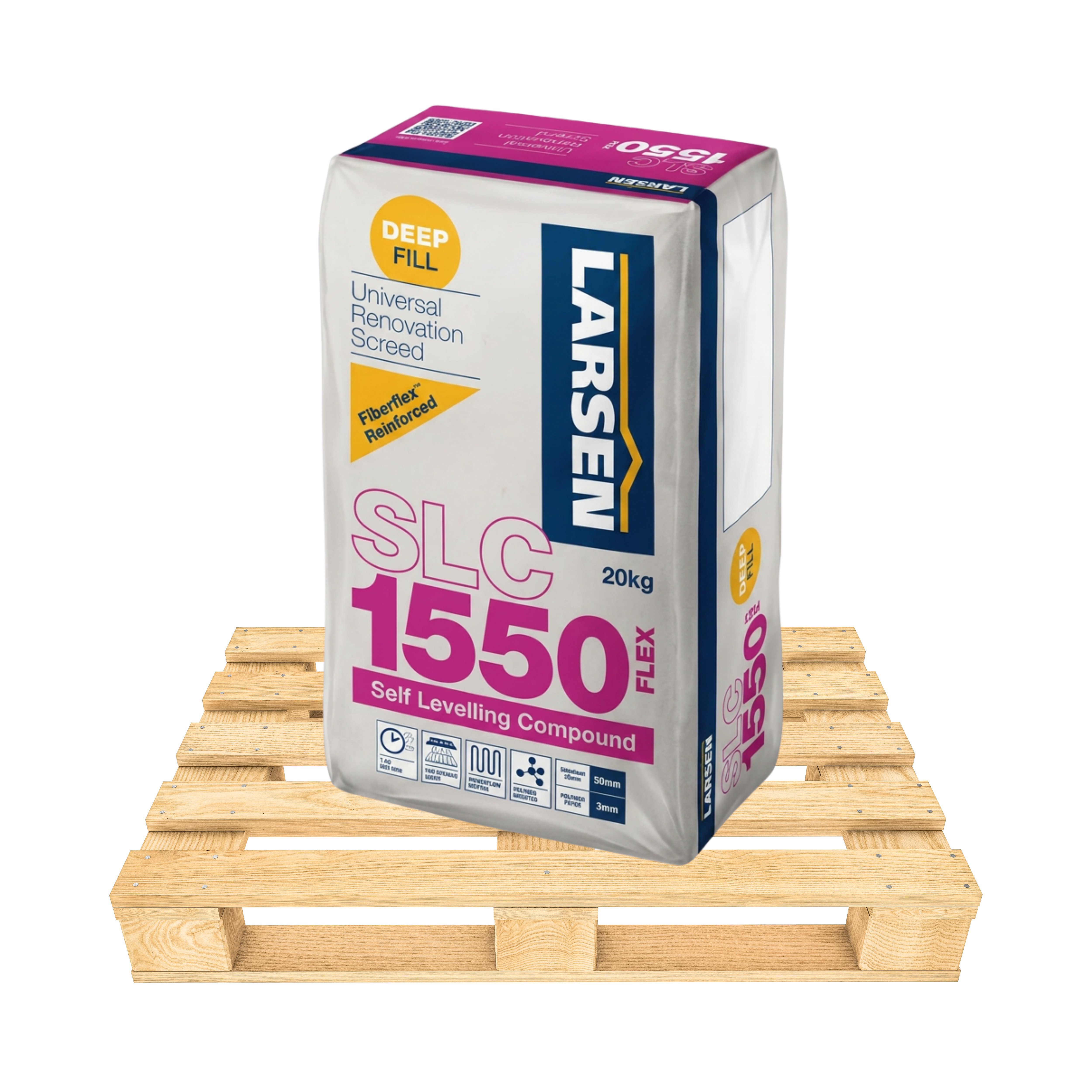 Larsen Self Levelling Compound SLC 1550 FLEX 20KG (3-50mm)