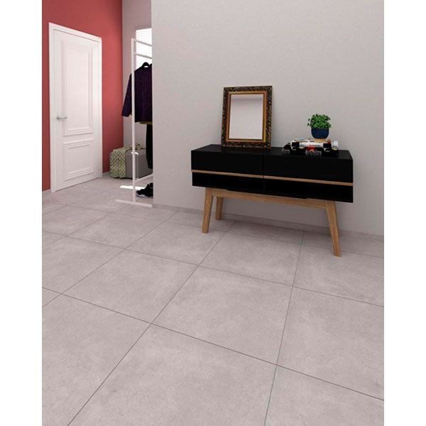 Concrete Grey Porcelain Tile (full box) - Collection only