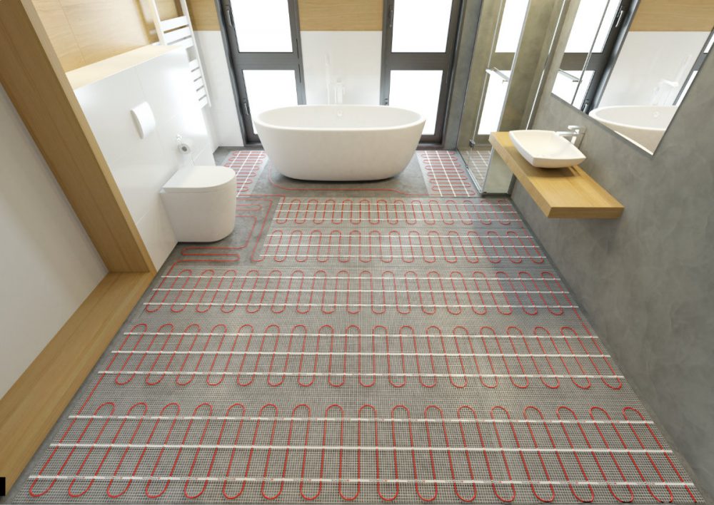Electric Underfloor Heating Mat 150 w/sqm