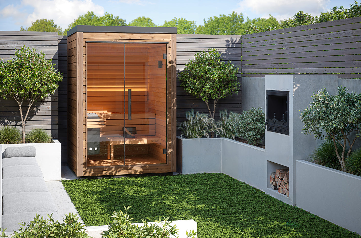 Auroom Mira Small Outdoor Sauna