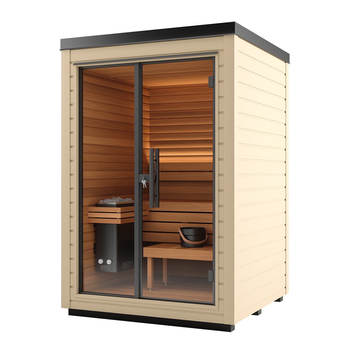 Auroom Mira Small Outdoor Sauna