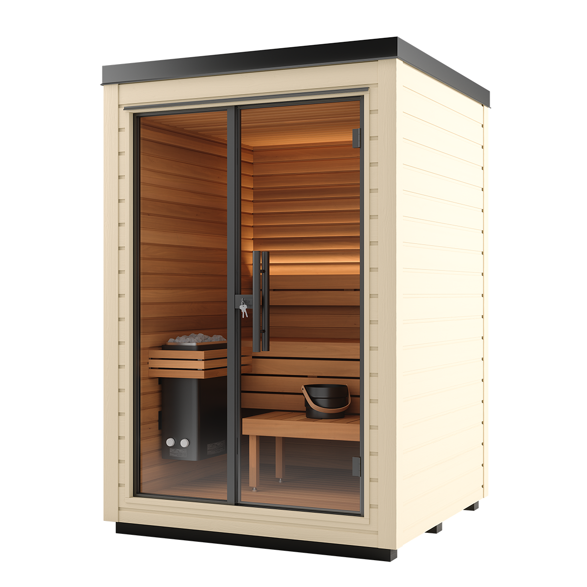 Auroom Mira Small Outdoor Sauna