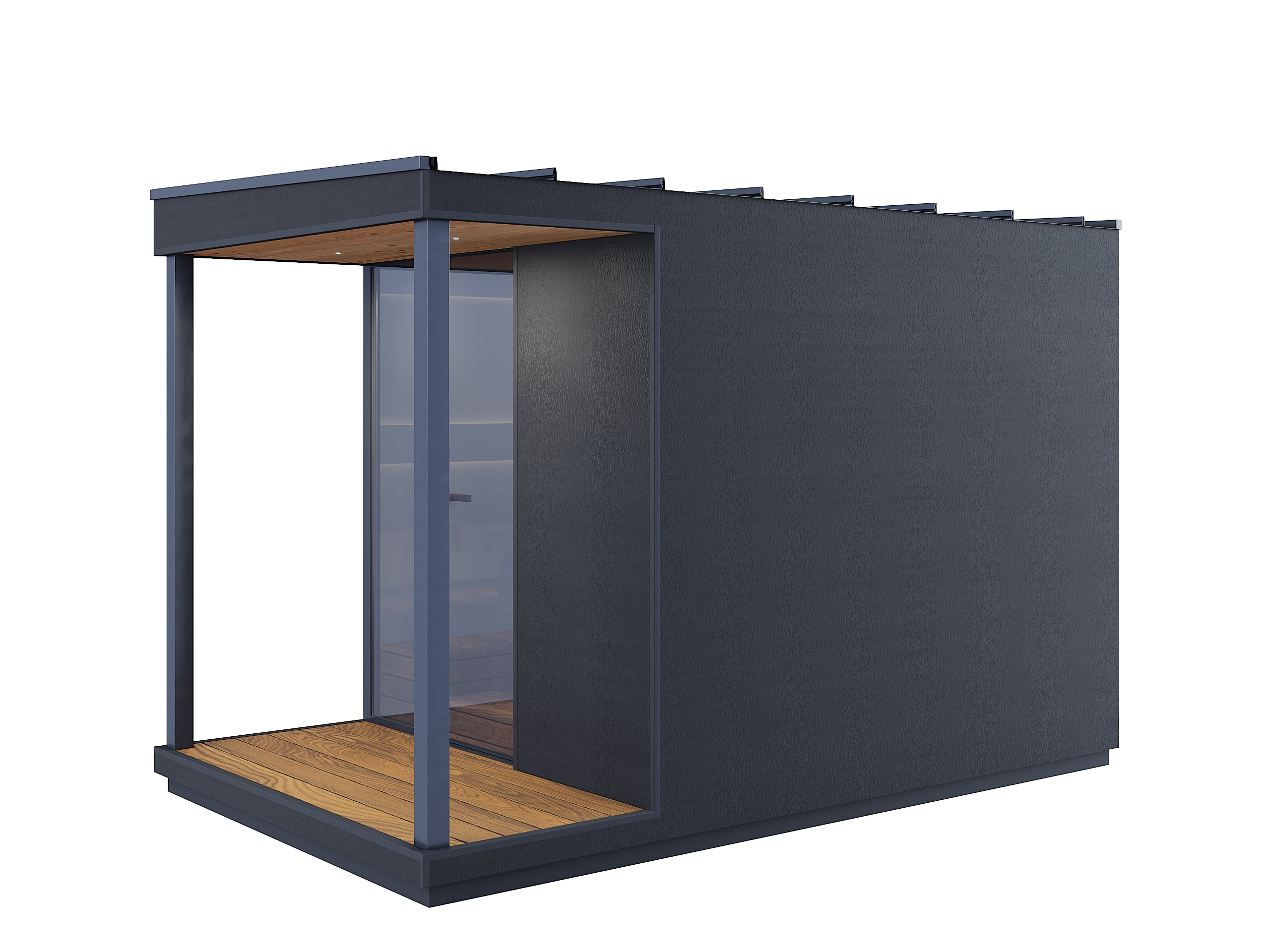 Auroom Quu Wave Outdoor Sauna