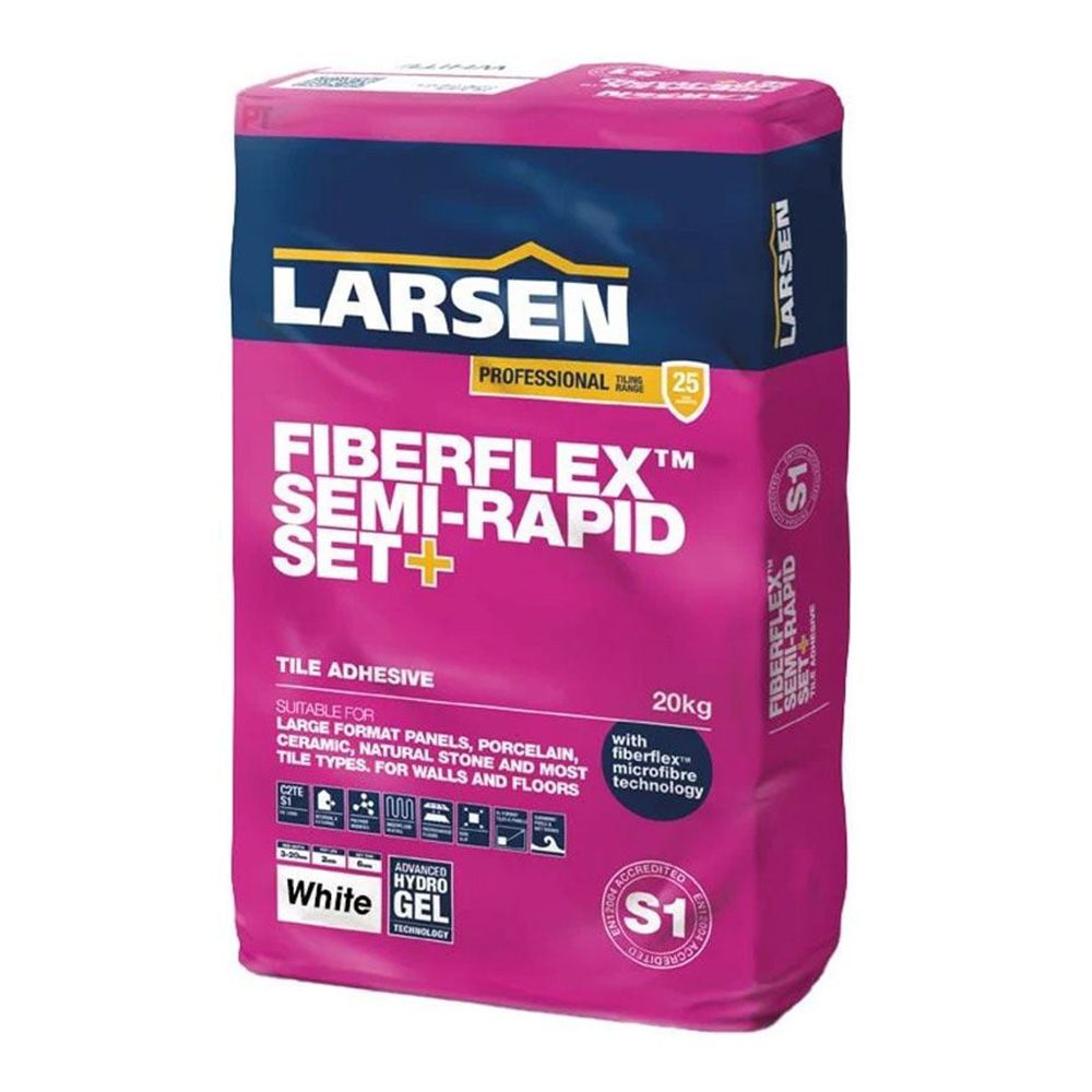 Larsen Fiberflex Semi-Rapid Set Plus - Grey - Collection only