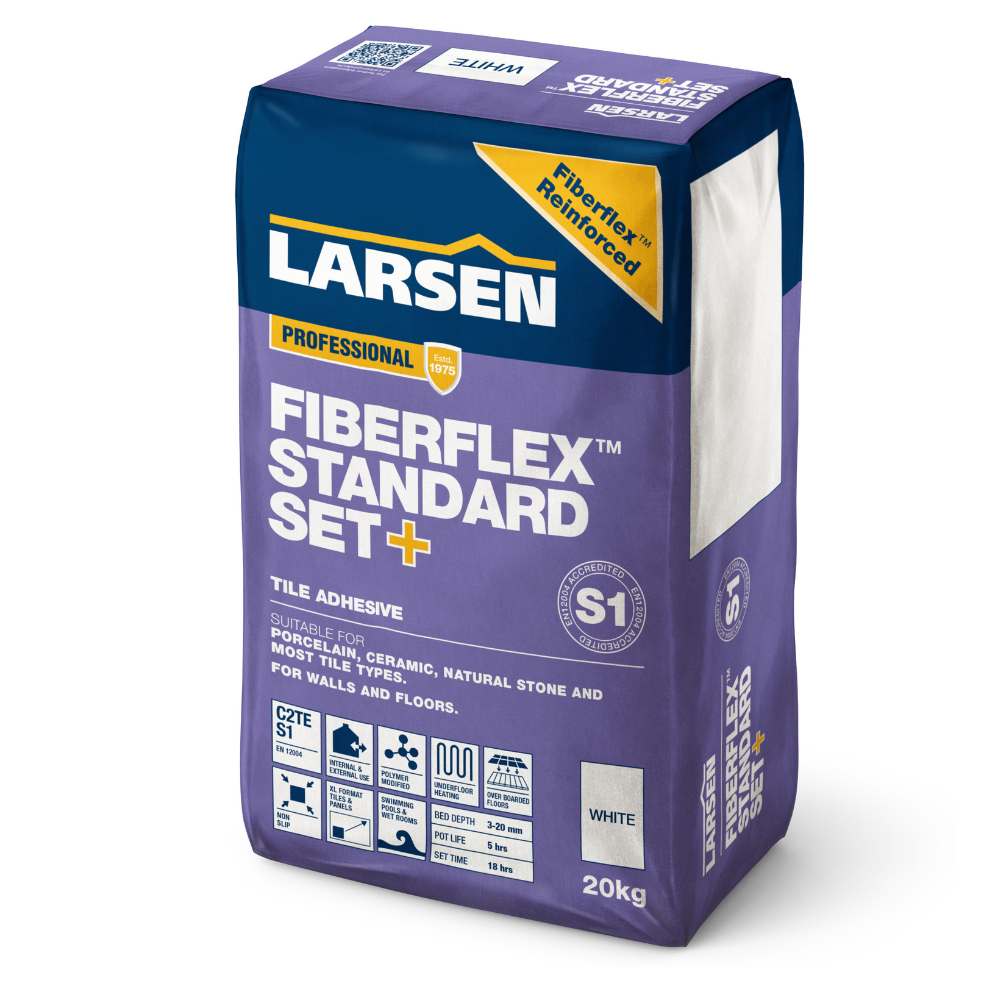 Larsen Flexible Standard Set Plus 20kg - White - Collection only