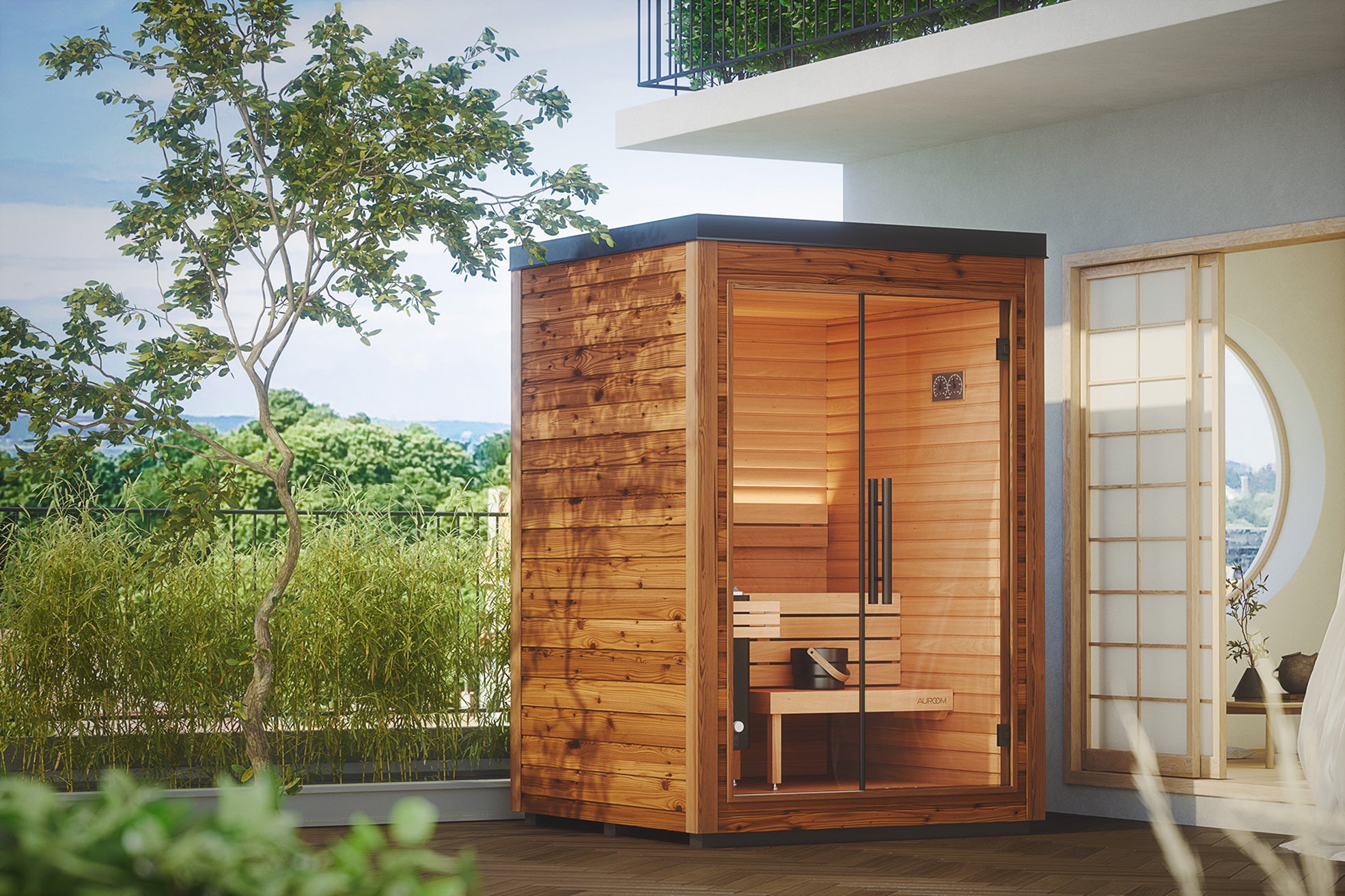 Auroom Mira Small Outdoor Sauna