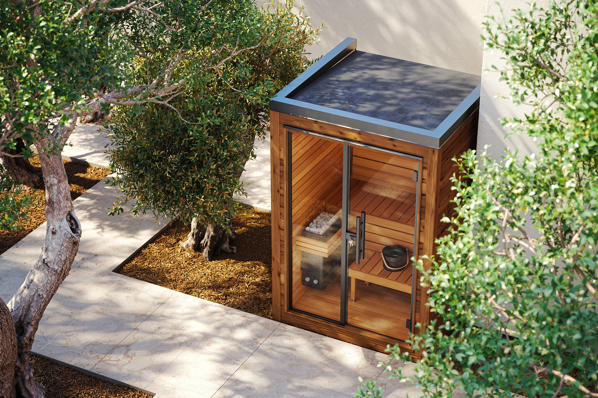 Auroom Mira Small Outdoor Sauna