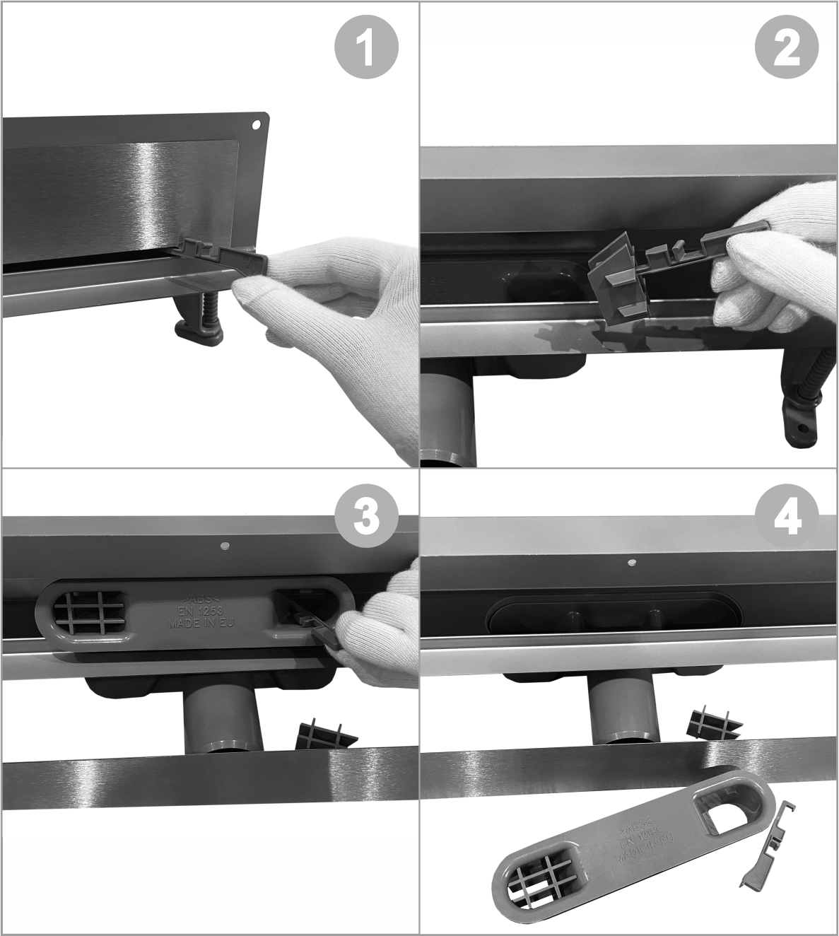 Drain Vogi Wall Integrated Tile Insert