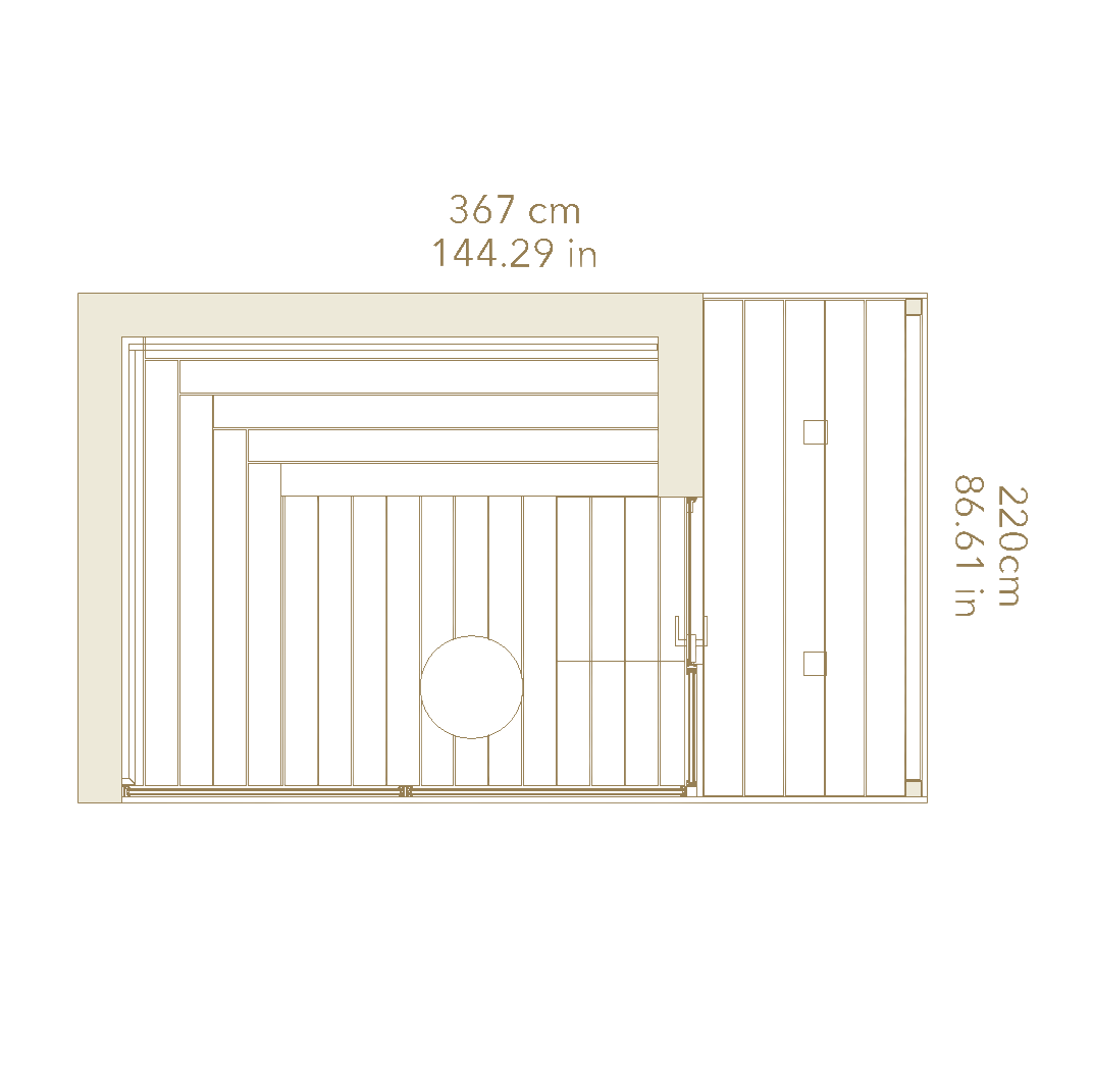 Auroom Quu Outdoor Sauna