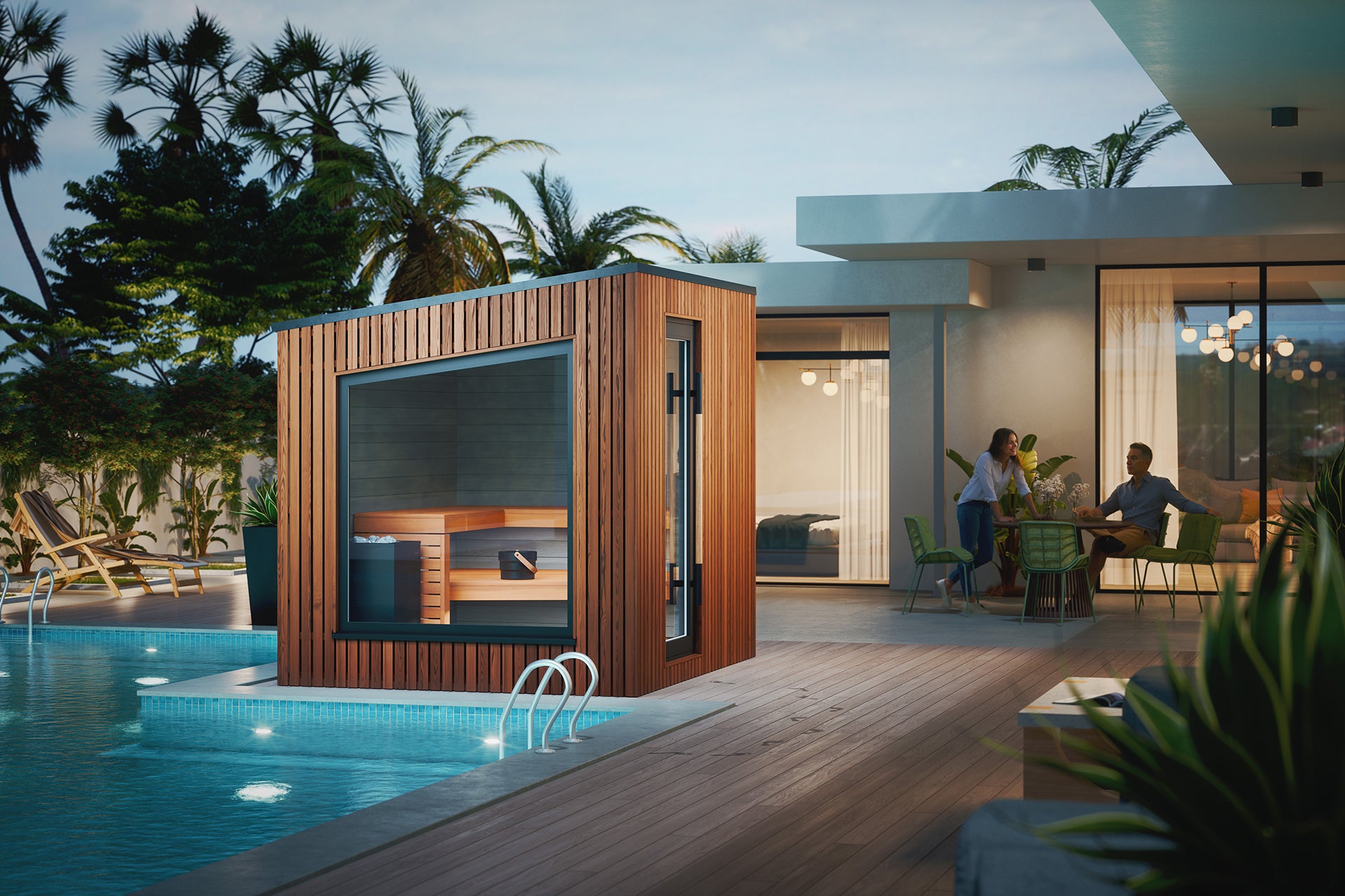 Auroom Terra Small Outdoor Sauna