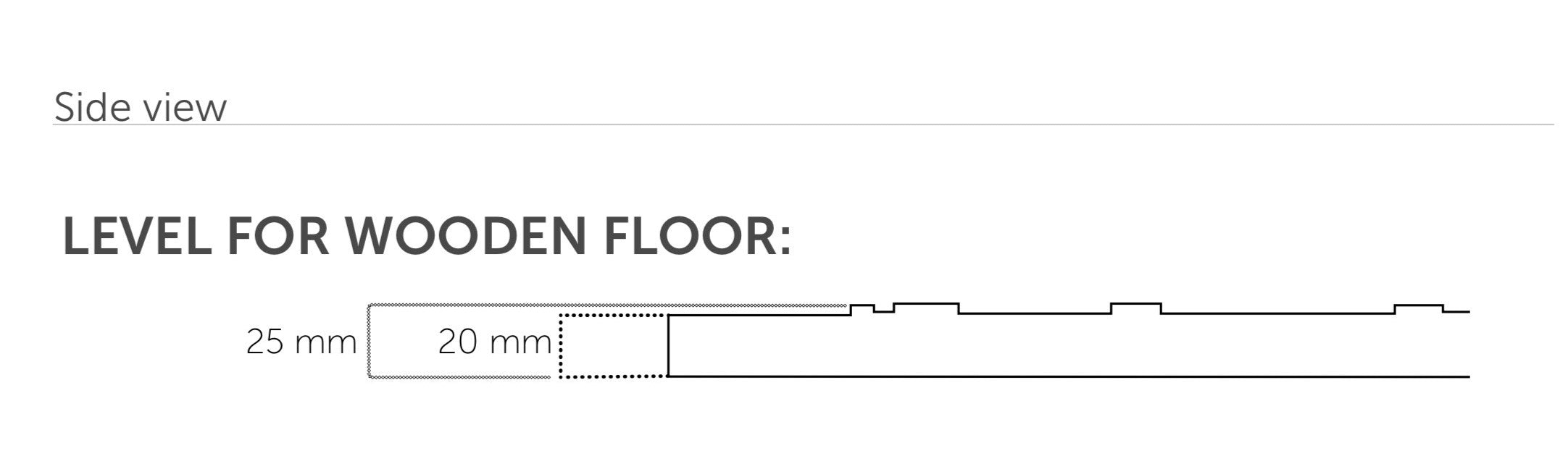 Hidden Shower Tray (In Stock)