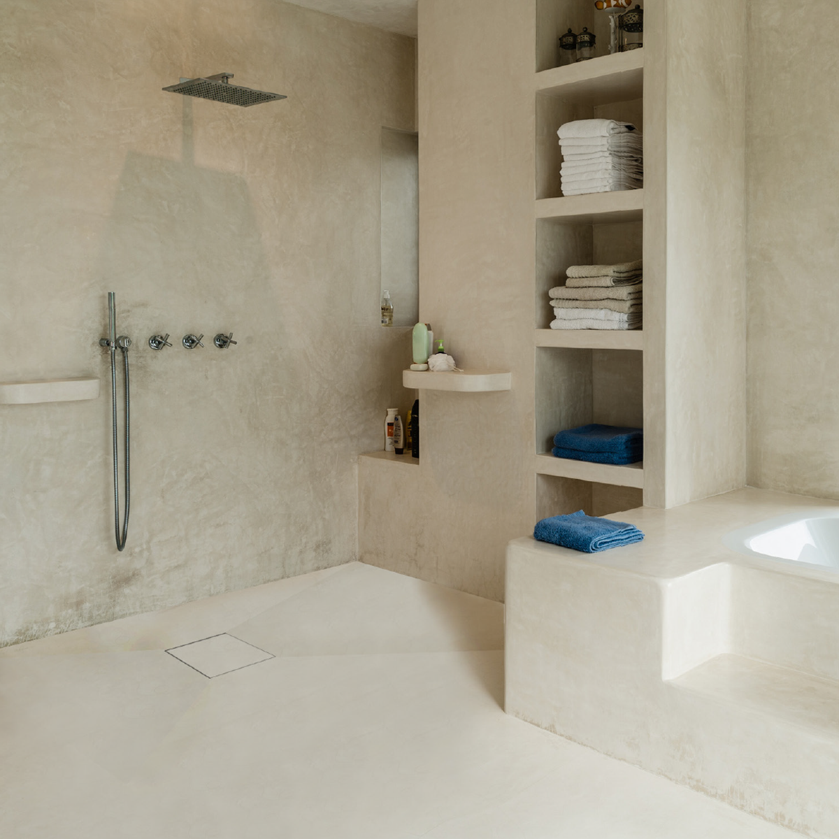 Hidden Square Shower Drain 30x30