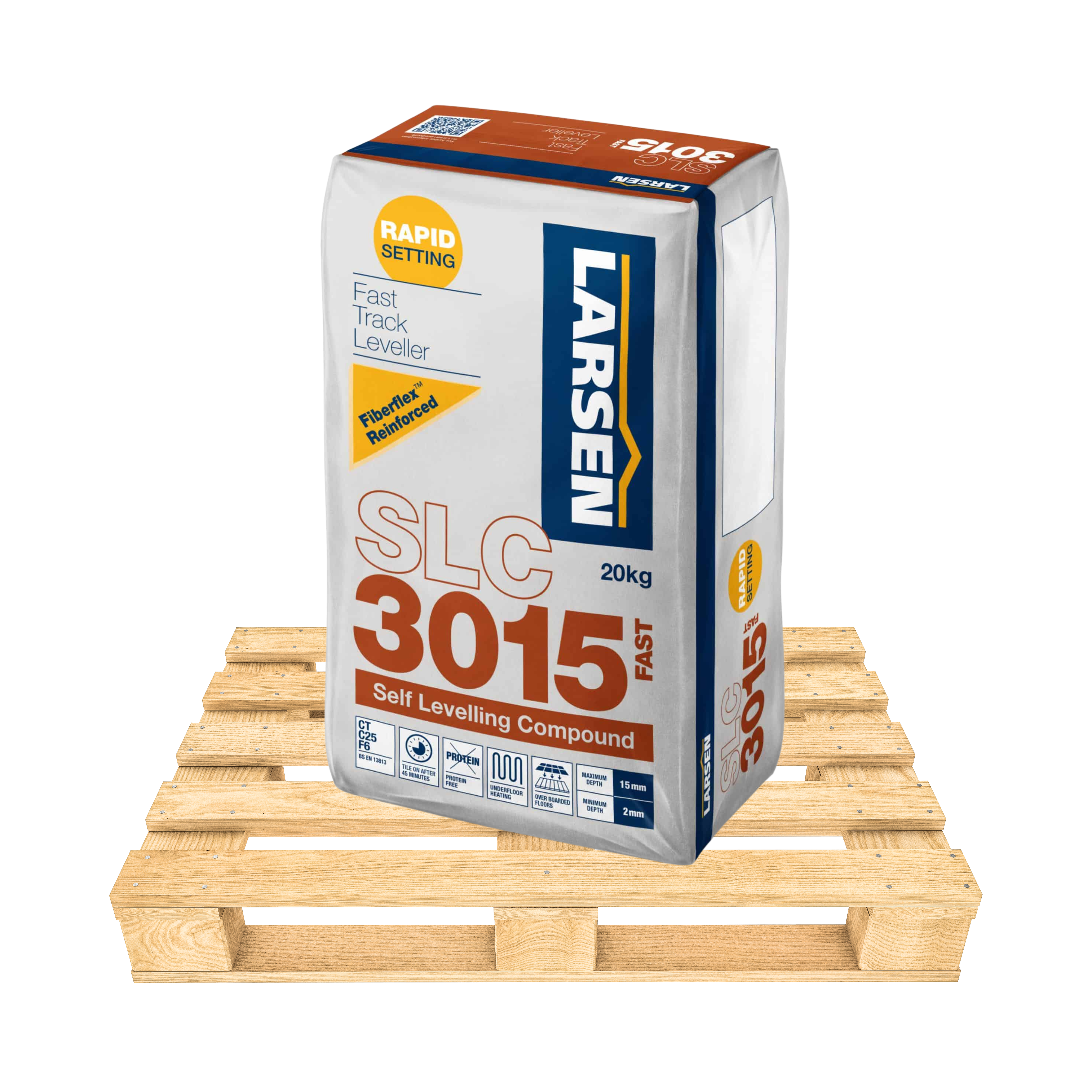 Larsen Self Levelling Compound SLC 3015 Fast Track 20kg  (0-15mm)