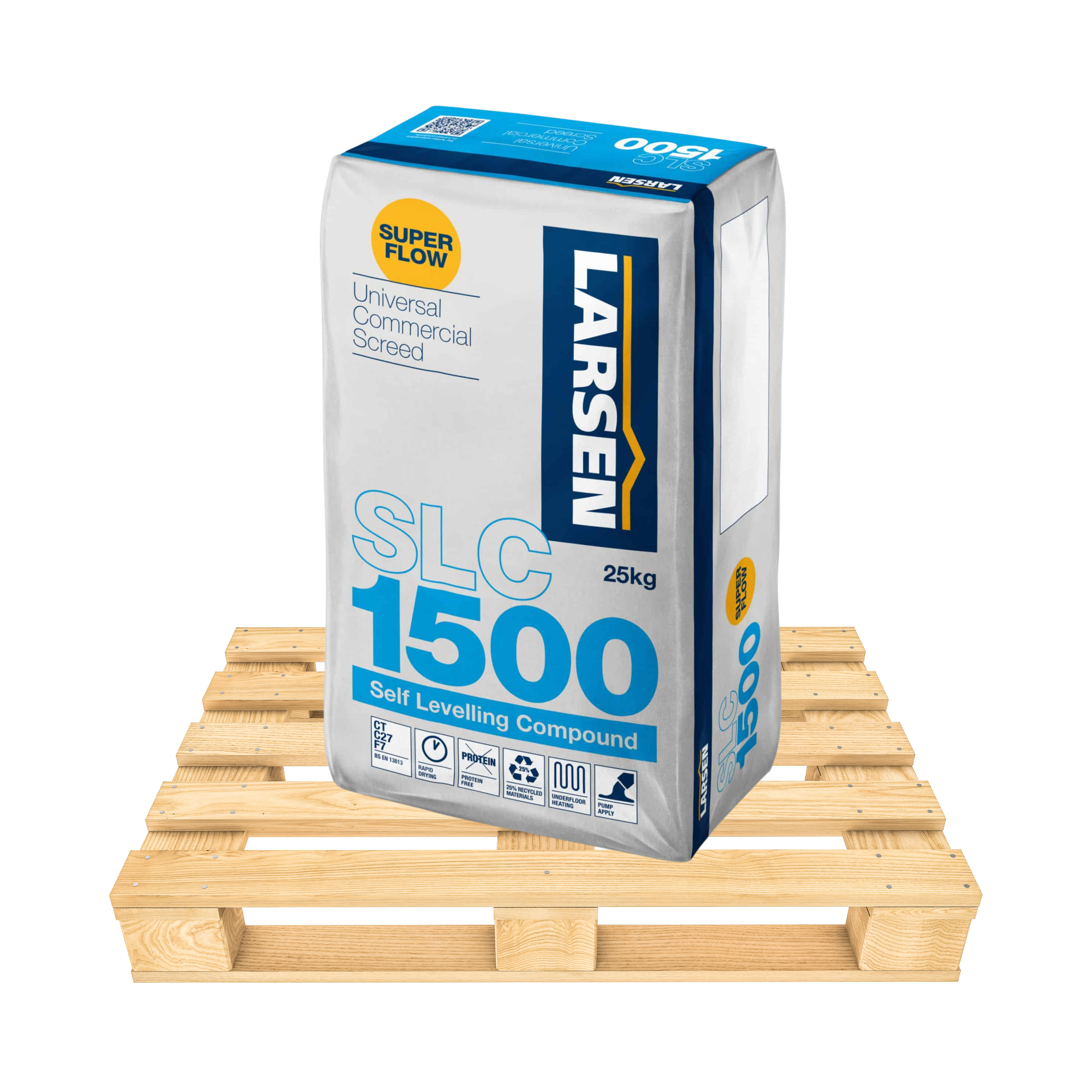 Larsen Self Levelling Compound SLC 1500 25kg (up to 25mm)