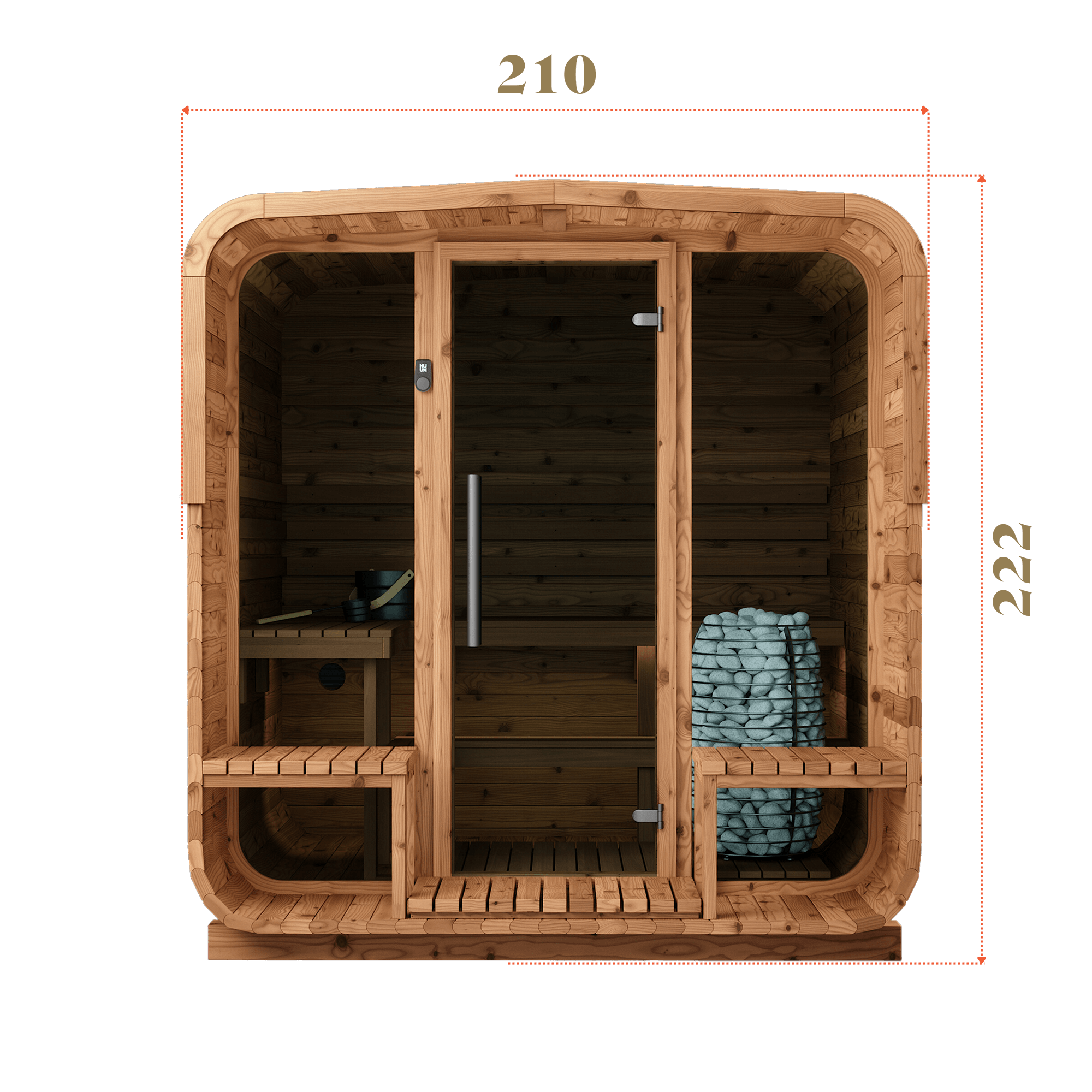 Auroom Nora Outdoor Sauna