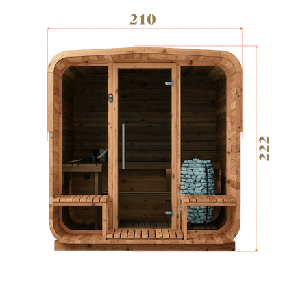Auroom Nora Outdoor Sauna
