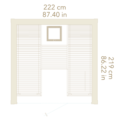 Auroom Mira Relaxia Outdoor Sauna