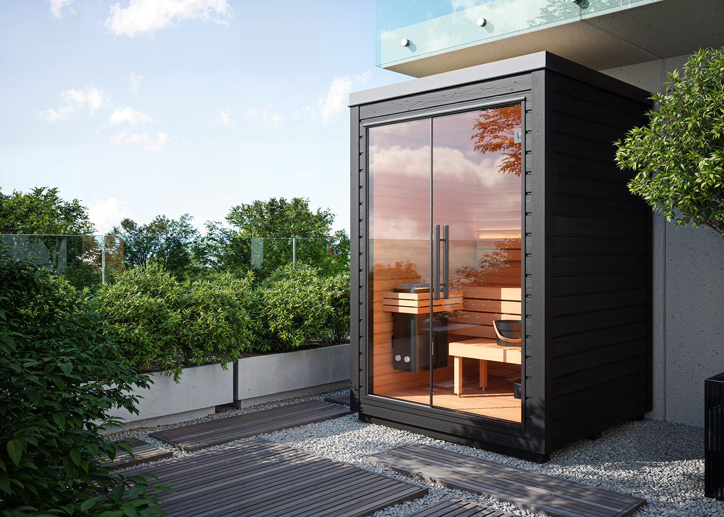 Auroom Mira Small Outdoor Sauna