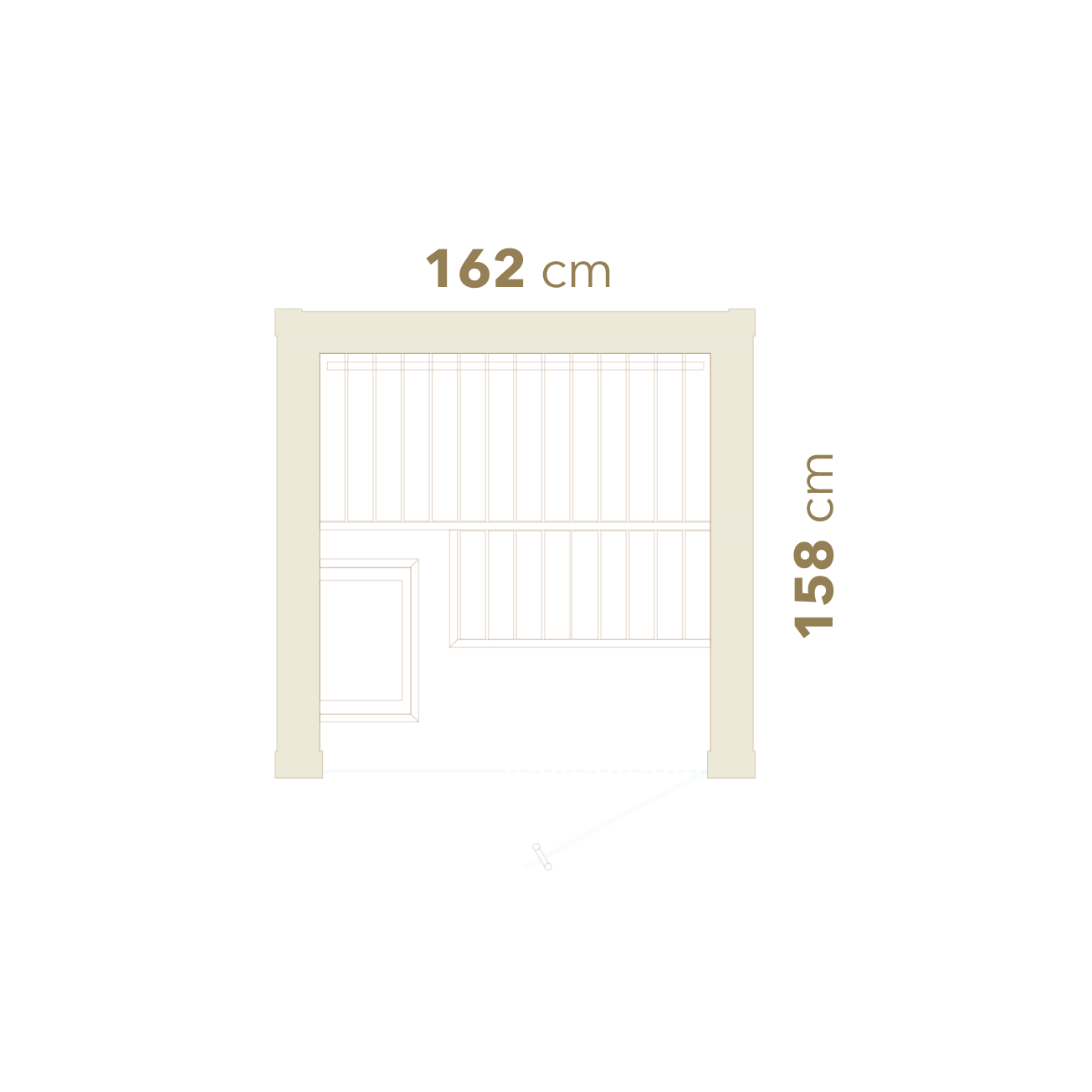 Auroom Mira Small Outdoor Sauna