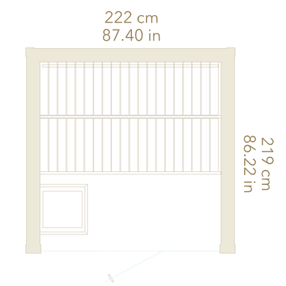 Auroom Mira Large Outdoor Sauna