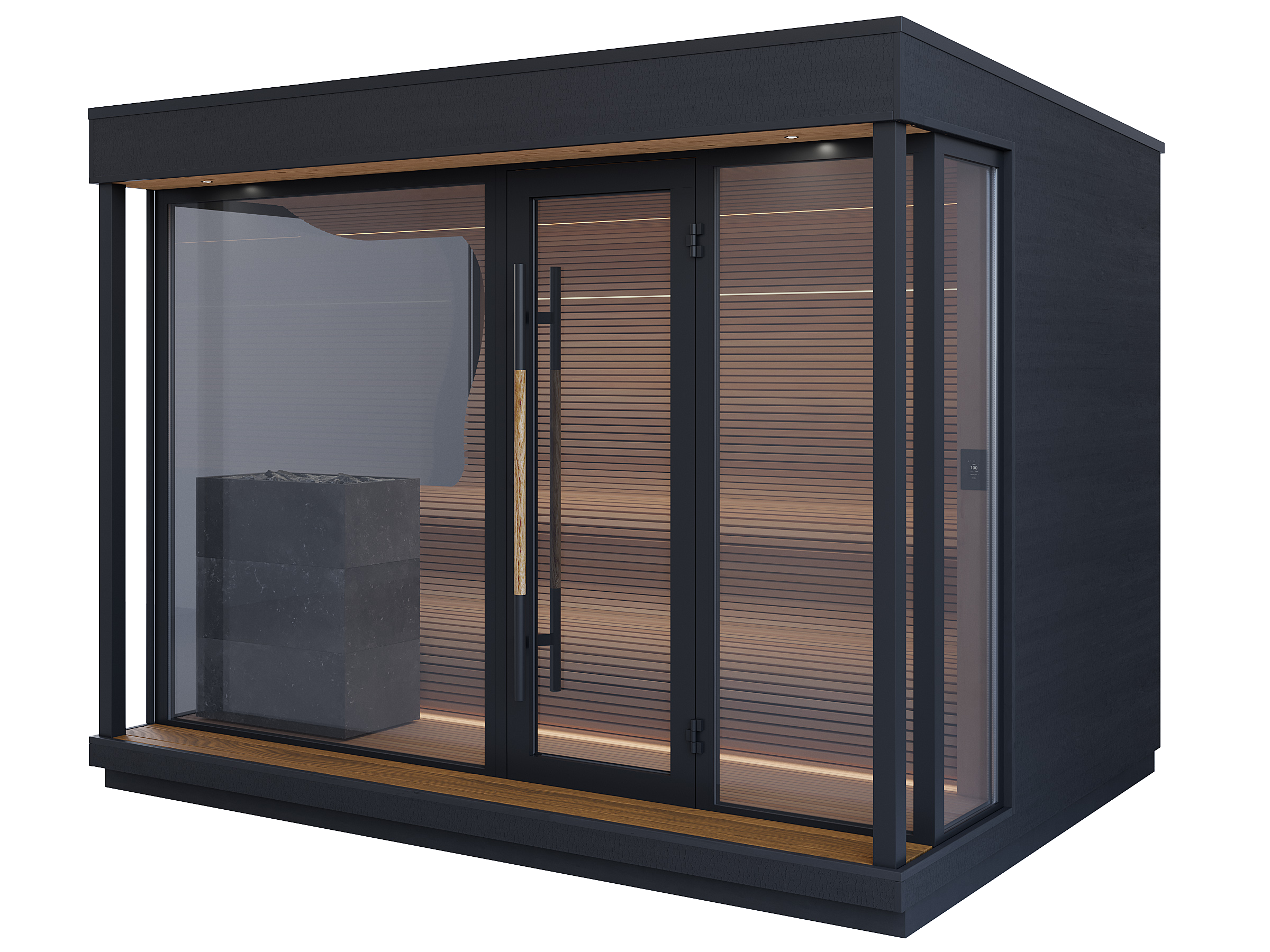 Auroom Quu Wave Outdoor Sauna