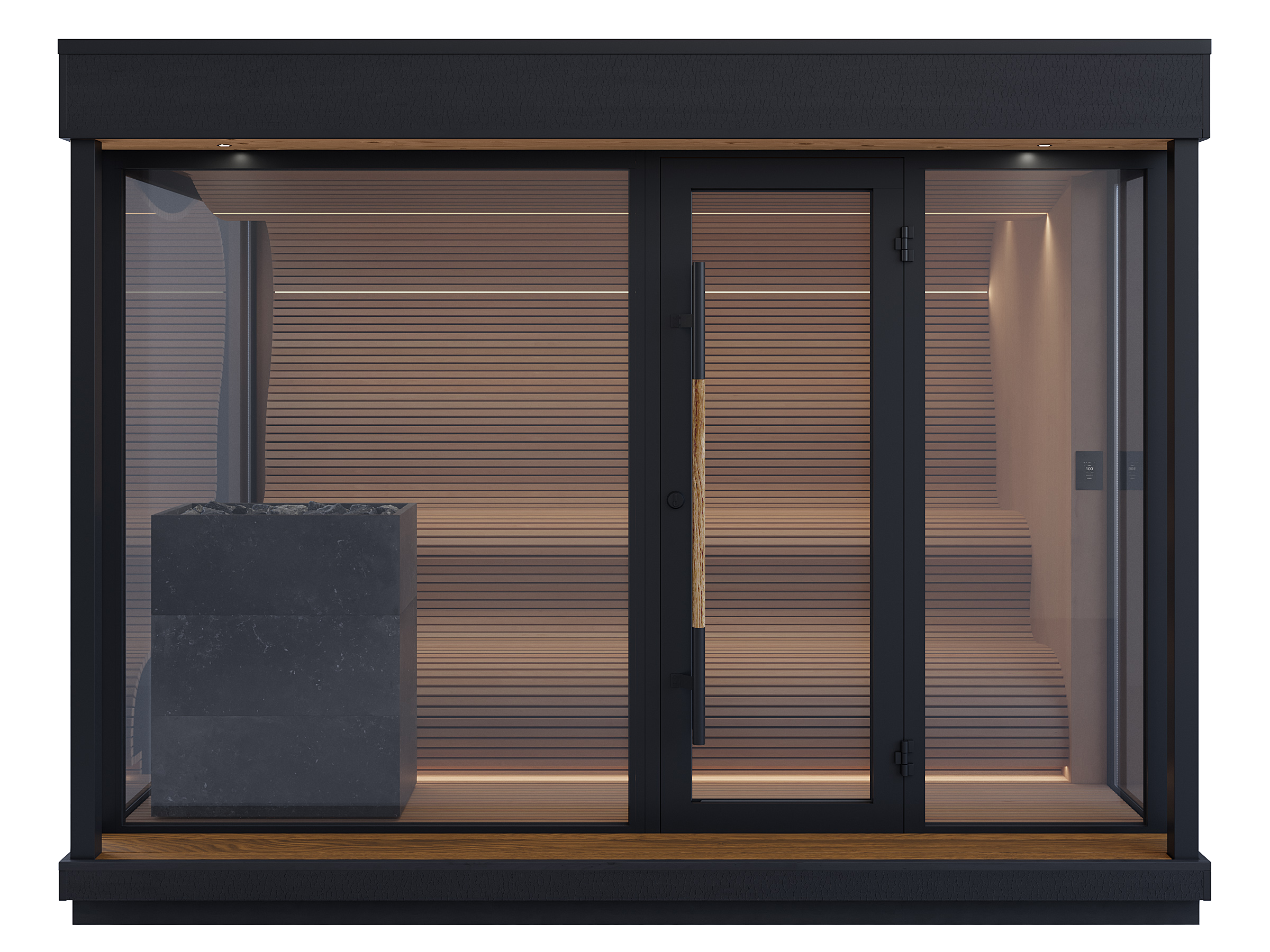 Auroom Quu Wave Outdoor Sauna