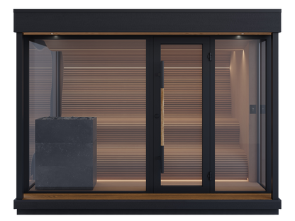 Auroom Quu Wave Outdoor Sauna