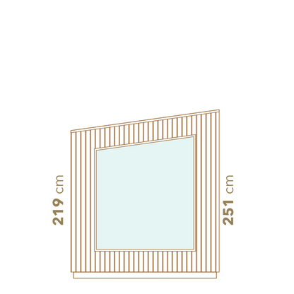 Auroom Terra Small Outdoor Sauna