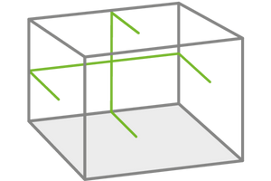 X2 Green Crossline Laser