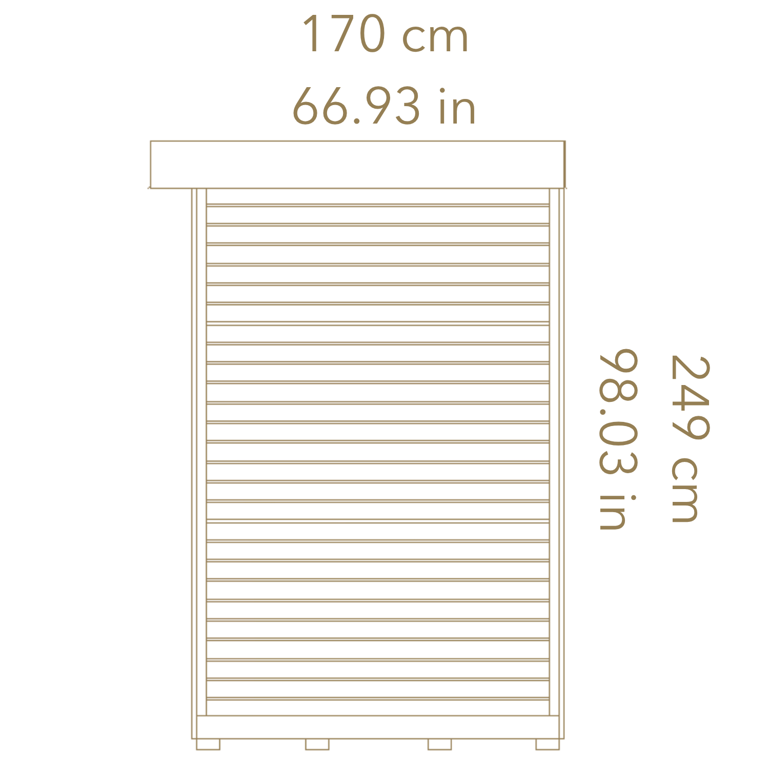 Auroom Kaia S Outdoor Sauna