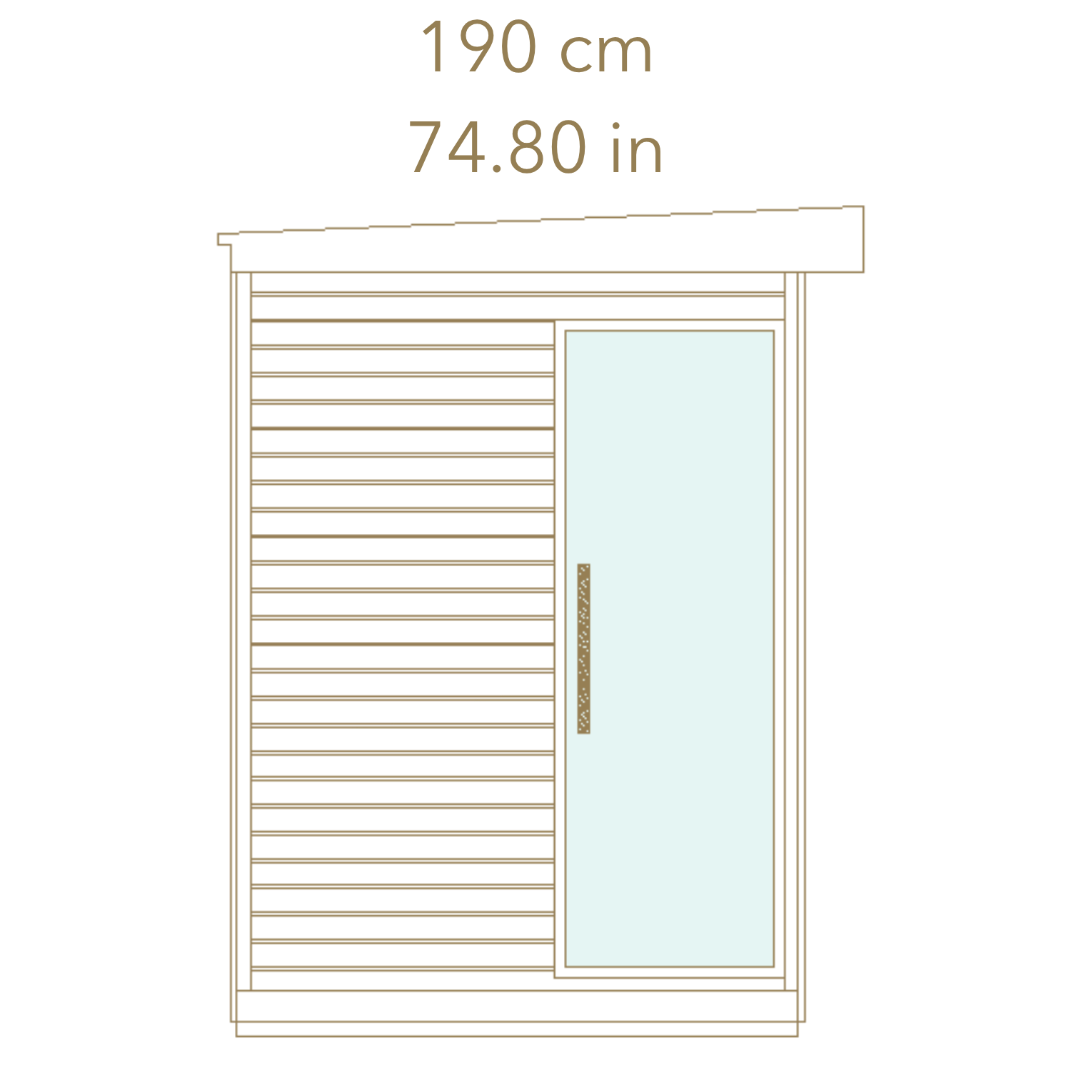 Auroom Kaia S Outdoor Sauna