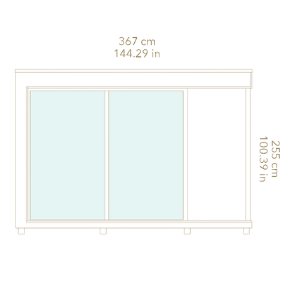 Auroom Quu Outdoor Sauna