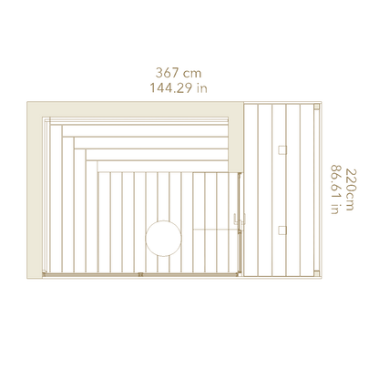 Auroom Quu Outdoor Sauna