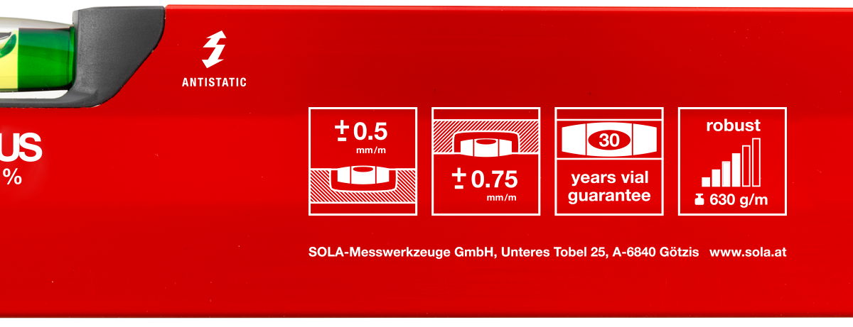Spirit Level SOLA BIG X 3
