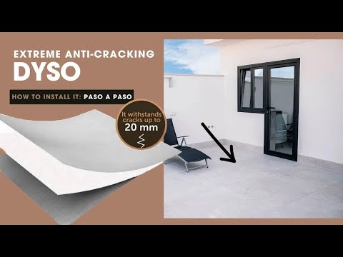 Anti-Crack Membrane DYSO for Tiles. From €7.40 per/sqm