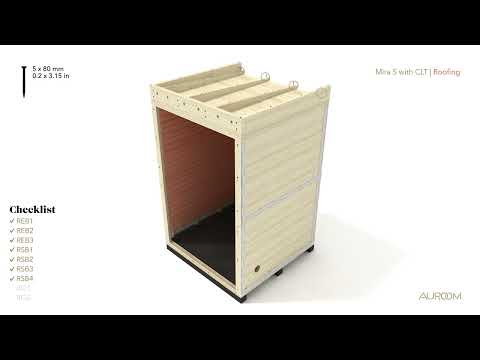 Auroom Mira S Outdoor Sauna – CLT Construction