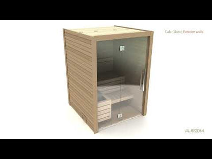 Auroom Cala Glass Sauna