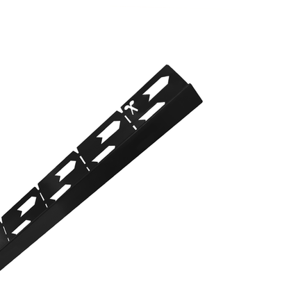 Slope Edge Profile for Showers