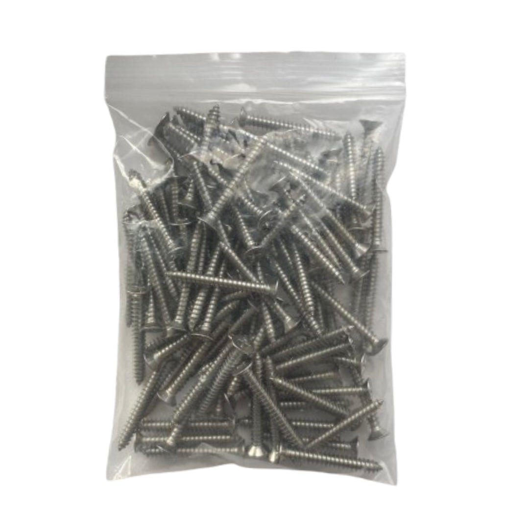 Uniproof® Stainless Steel Screws (Pack of 100)