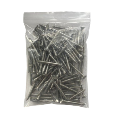Uniproof® Stainless Steel Screws (Pack of 100)