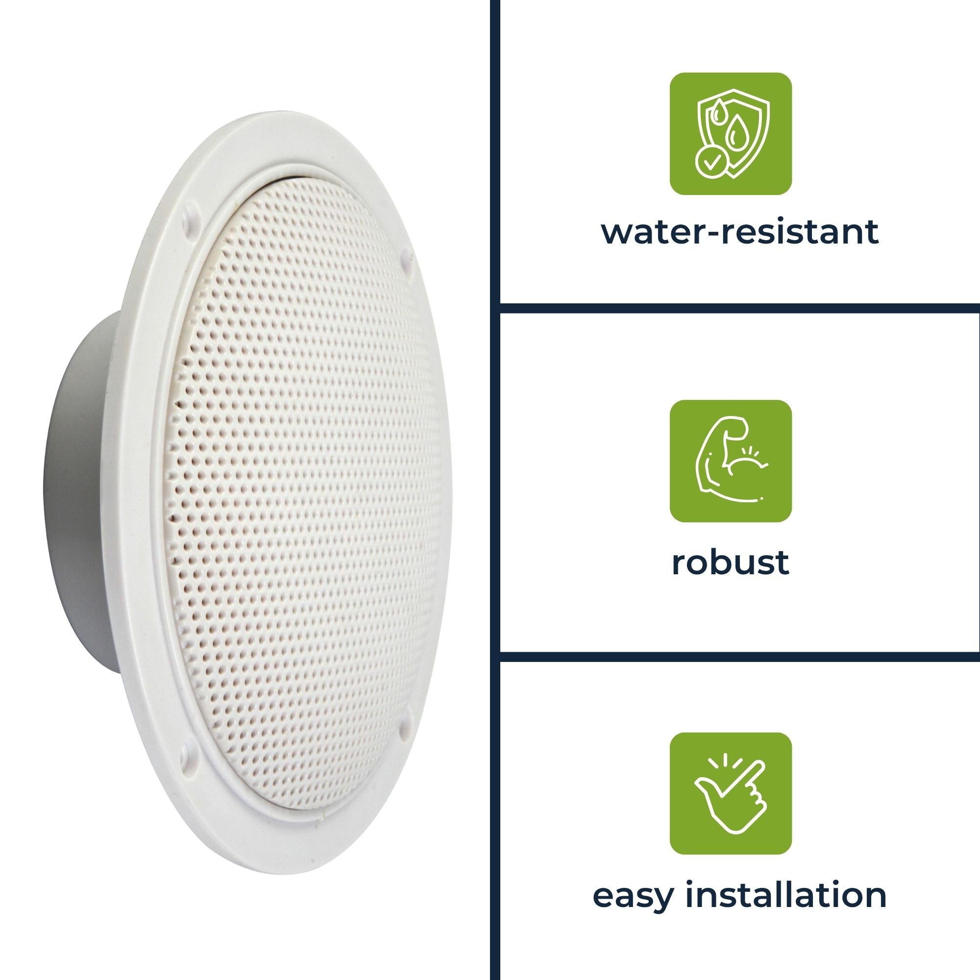 Waterproof Speakers (2pcs)