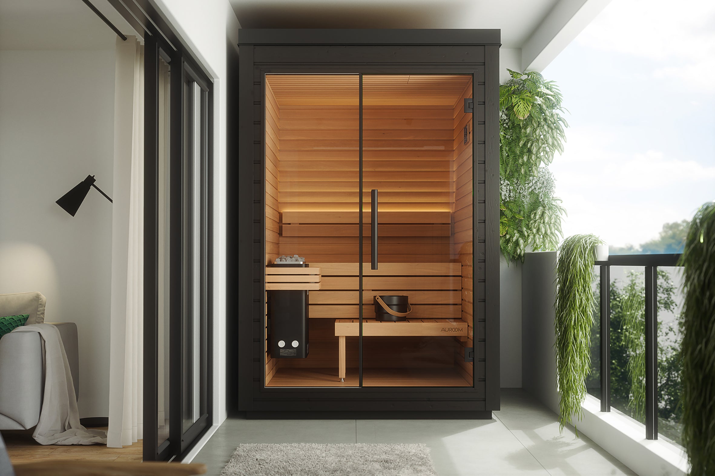Auroom Mira Small Outdoor Sauna
