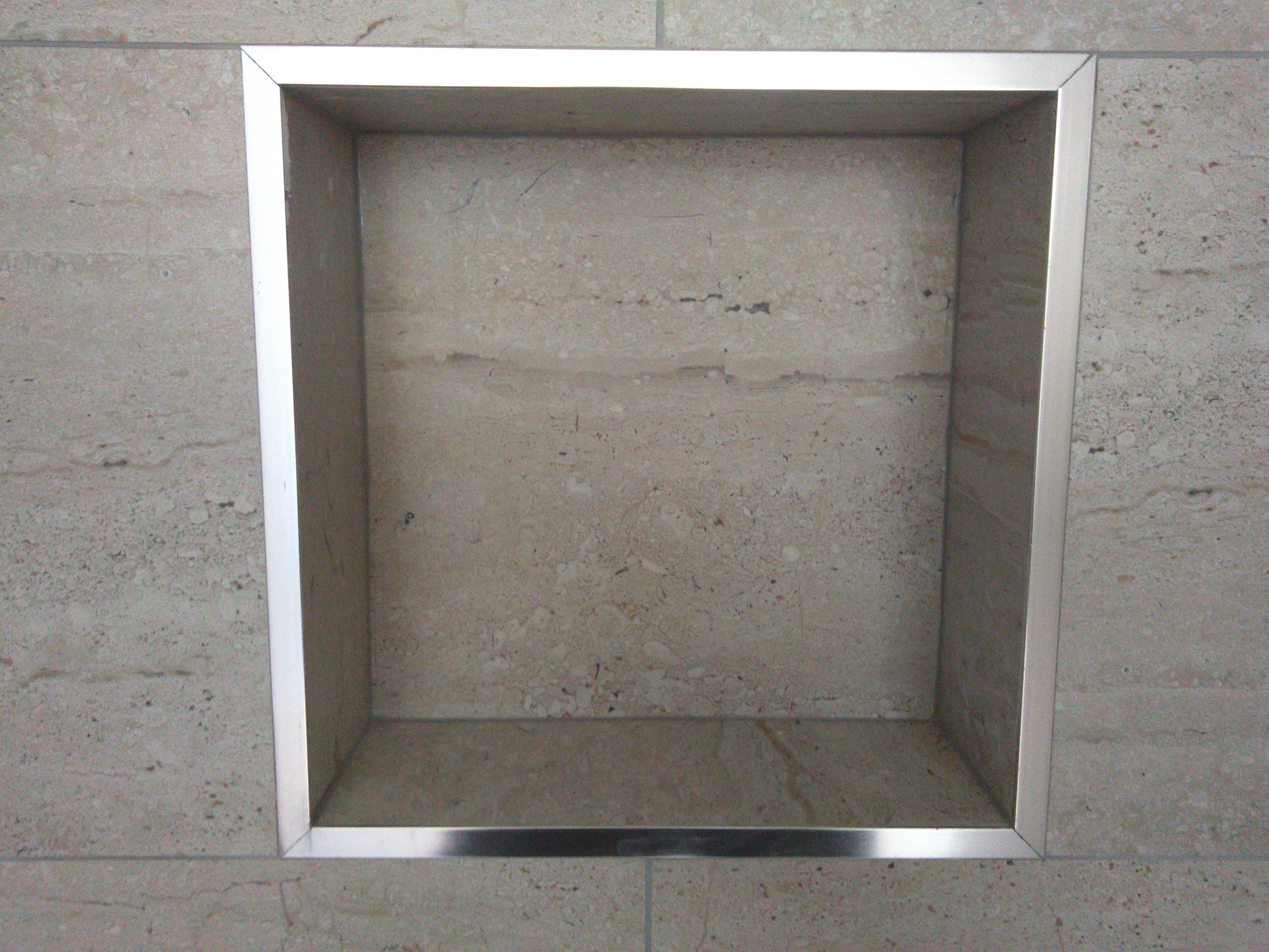 Uniproof® Tileable Shower Niche Square