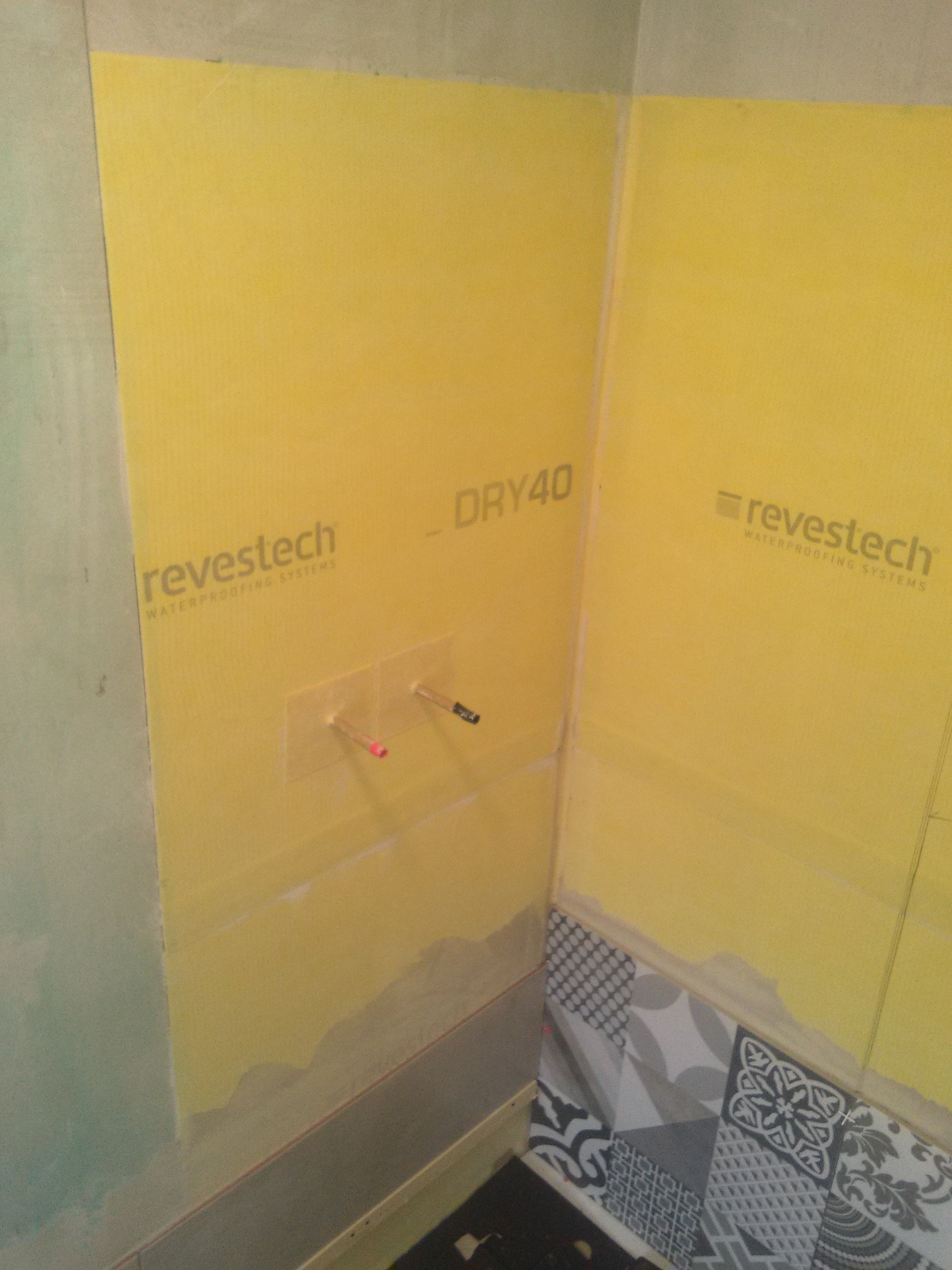 Waterproofing Membrane DRY 40 for Bathrooms. From €8.76 per/sqm