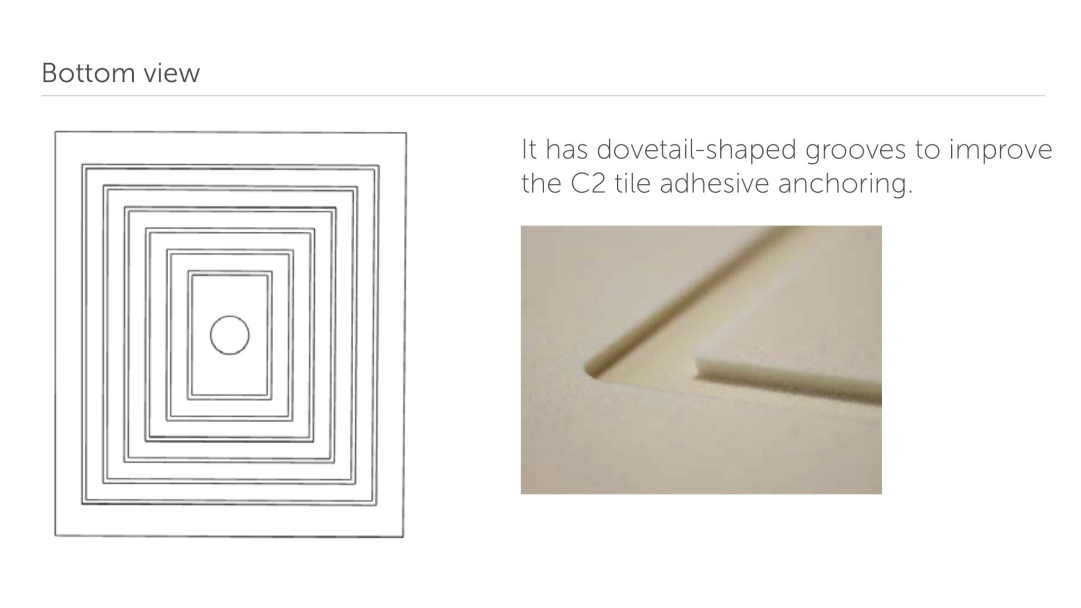 Hidden Shower Tray (In Stock)