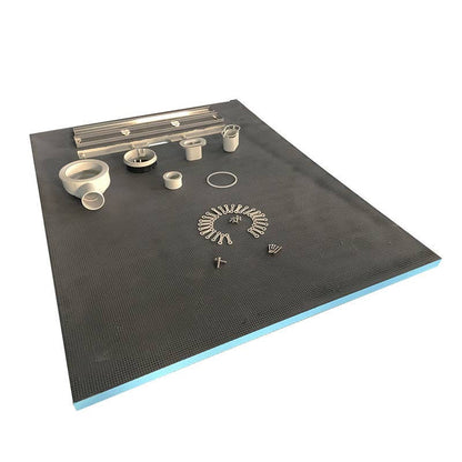 Uniproof® Shower Tray Former with Linear Drain