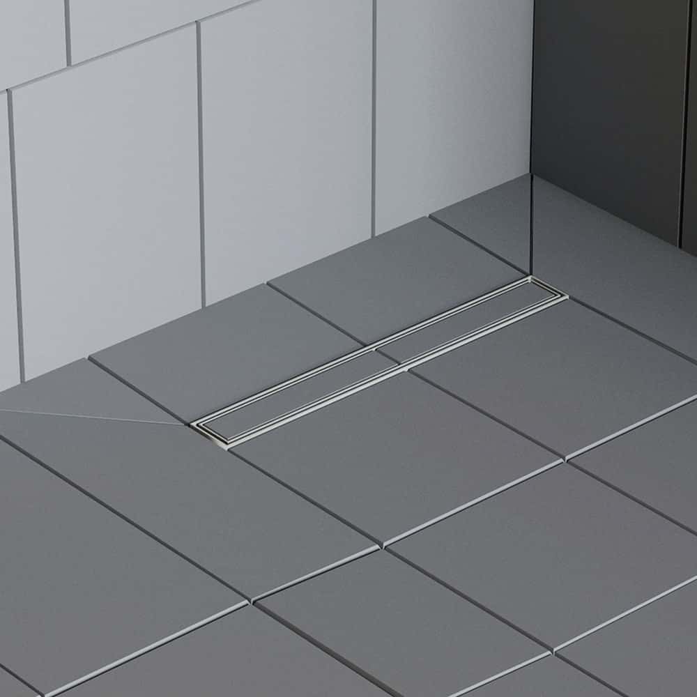 Shower Tray Former  with Linear Drain
