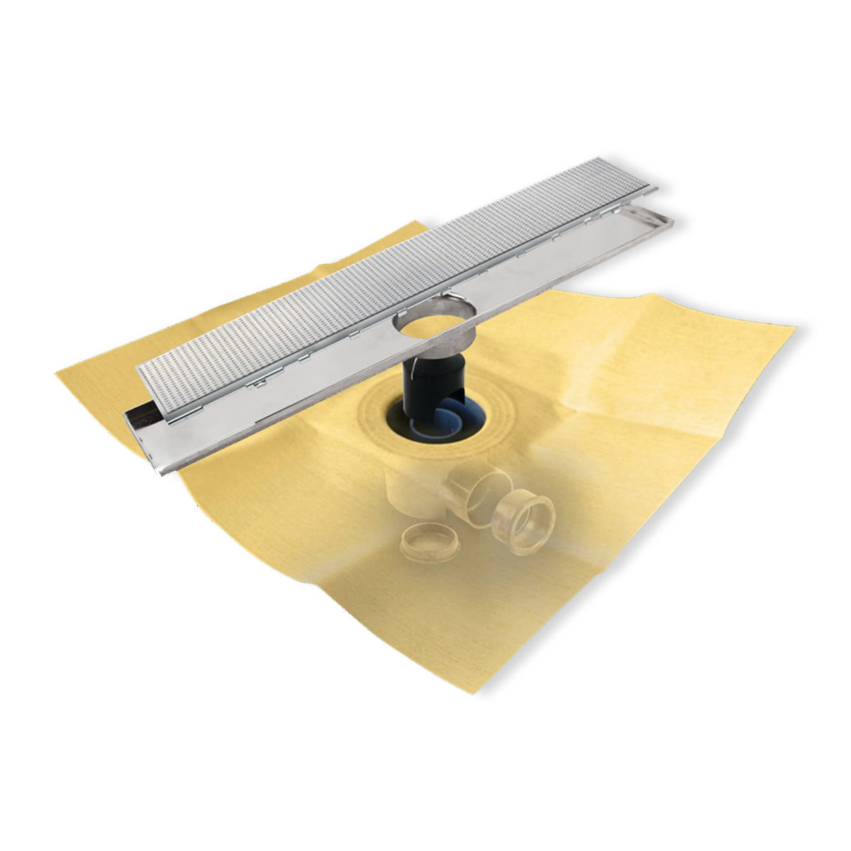 Tileable Cover Linear Drain Tileable Cover 80 – Uniproof Shop